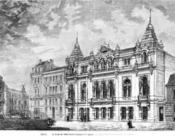 Arhitectura orientalistă - Éden-Théâtre (Paris), începutul anilor 1880 și din păcate demolat în 1895, de William Klein și Albert Duclos