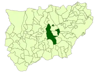 Poziția localității Úbeda