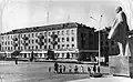 Monumentul lui Lenin din Bălți, anii 1950.