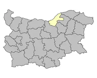 Poziția localității Vetovo