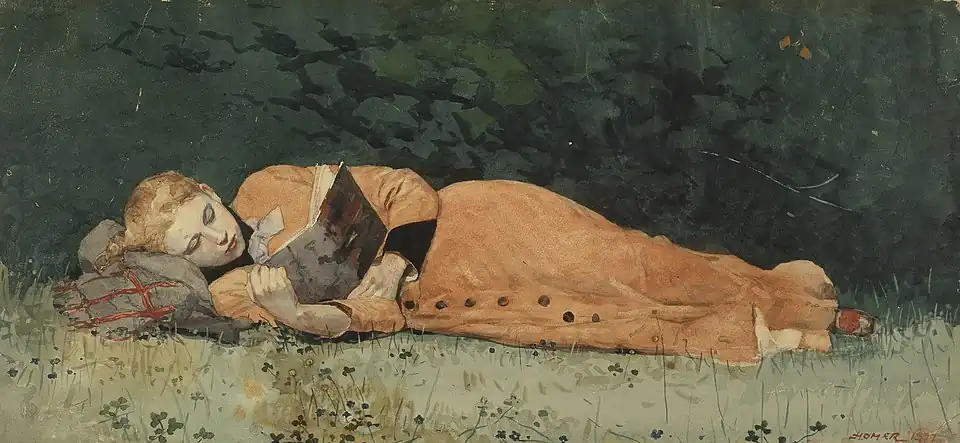 Noul roman, de Winslow Homer, 1877