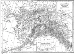 Localizarea Teritoriului Alaska