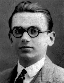 Kurt Gödel, matematician, logician, filosof austriac