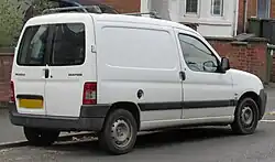 Peugeot Partner (facelift; spate)