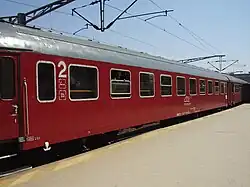 Vagon seria 20-54 folosit pe trenuri Regio