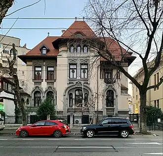 Casa A. Mincu, București, de Arghir Culina, 1910