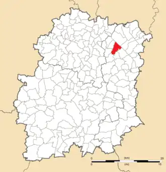 Poziția localității Ris-Orangis