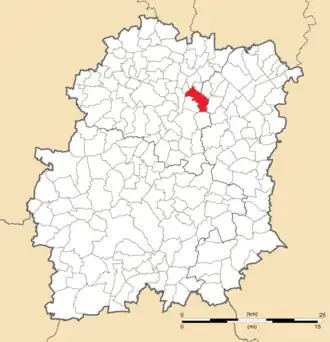 Poziția localității Sainte-Geneviève-des-Bois