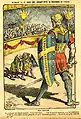 Franța catolică atacată de iudeo-masonerie, cu o influență a iudeilor asupra masonilor. Caricatură de Achille Lemot - 1902.