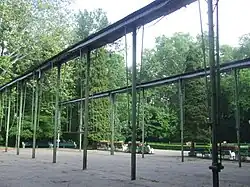 Agora în fața fostului Cazino