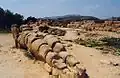 Resturile templului doric al lui Zeus (Olympieion) din Agrigento