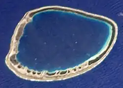 Ahunui, un atol rotund din arhipelagul Tuamotu