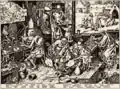 Alchimistul de  Pieter Bruegel cel Bătrân