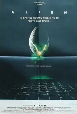 Afișul filmului Alien din 1979