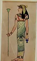 Ilustrație din cartea Ancient Egyptian, Assyrian, and Persian costumes and decorations