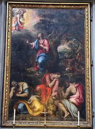 Rugaciunea din Ghetsimani, Andrea del Minga