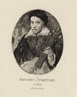 Antonio Stradivari, lutier italian