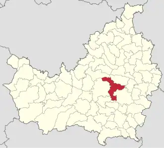 Localizarea comunei în județul Cluj