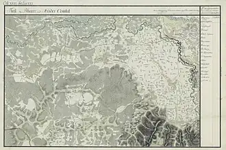 Comuna Tinca în Harta Iozefină a Comitatului Bihor, 1782-85