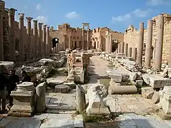 Leptis Magna sit arheologic