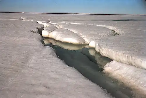 Topirea gheţurilor  arctice.