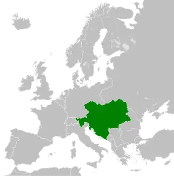 Austro-Ungaria în 1914