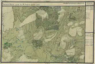 Sânandrei în Harta Iosefină a Banatului, 1769-72