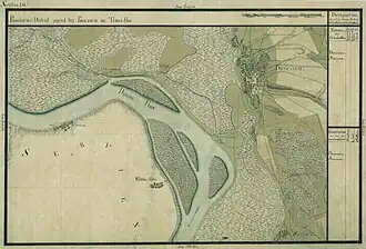 Panciova în Harta Iosefină a Banatului, 1769-72