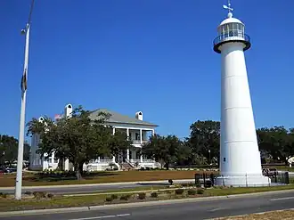 Biloxi Lighthouse și Biloxi Visitors Center, 2011