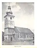 Biserica Veche, imagine de arhivă (înainte de 1915)