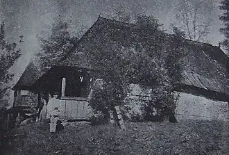 Biserica de lemn dispărută