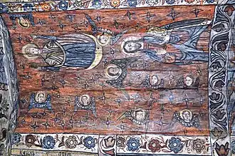 Boltă: Maica Domnului orantă; Isus învăţător