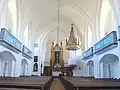 Biserica evanghelică (interiorul)