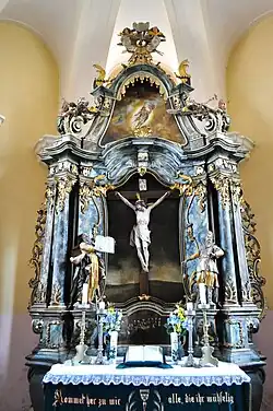 Altarul bisericii evanghelice fortificate