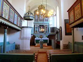 Biserica evanghelică fortificată din satul Meșendorf (monument istoric)