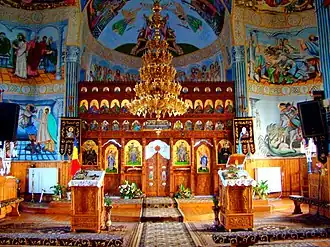 Biserica ortodoxă din Gârbău (interior)