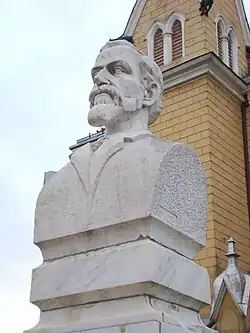 Bustul lui Ioan Mihaly de Apșa