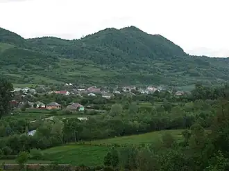 Bogdan Vodă, vedere de pe podurile dinspre miazăzi