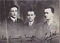 Radu Boureanu, Zaharia Stancu și Constantin Goran, București, 1926