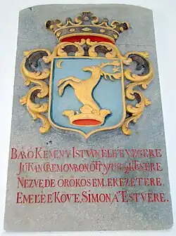 Blazonul familiei nobiliare Kemény
