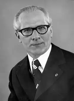 Erich Honecker,  &nbsp;RDG