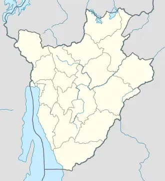 Bujumbura se află în Burundi