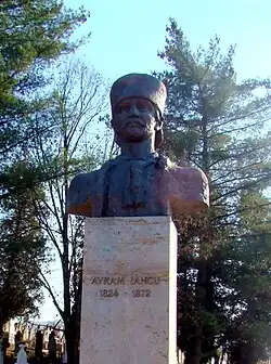 Bustul lui Avram Iancu de la Țebea