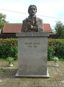 Bustul lui Bálint Balassi