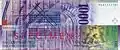 1000 Franci (revers)