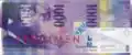 1000 Franci (avers)