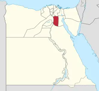 Poziția localității Cairo