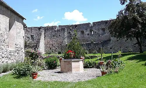 Fântâna din cetatea Câlnic