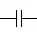 Capacitor symbol