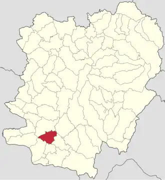 Poziția localității Cărbunari